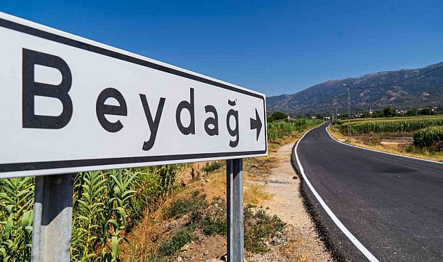 Beydağ'ın yıllardır beklediği yol hizmete açıldı