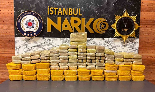Beylikdüzü'nde uyuşturucu operasyonu: 62 kilo eroin ve metamfetamin ele geçirildi