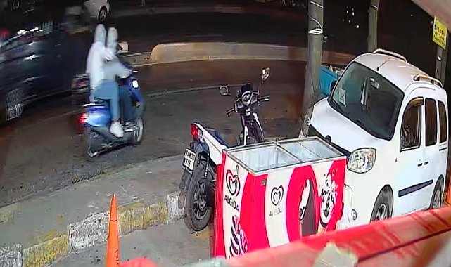 Beyoğlu'nda motosikletli saldırganlar marketi kurşunladı