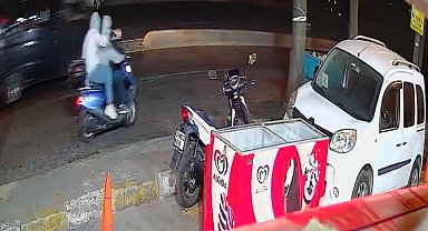 Beyoğlu'nda motosikletli saldırganlar marketi kurşunladı