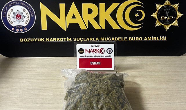 Bilecik dâhil 71 ilde uyuşturucu madde satıcılarına yönelik operasyon