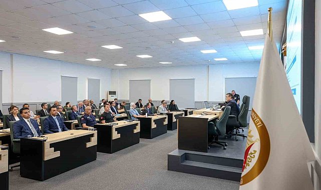 Bilecik'te afet risklerini azaltmak için İRAP toplantısı yapıldı