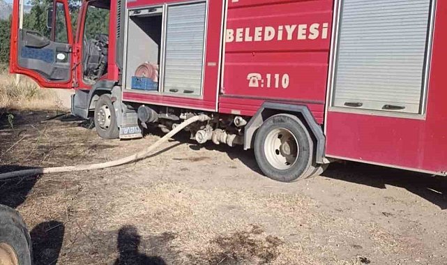 Bilecik'te çalılık yangını ormanlık alana sıçramadan söndürüldü