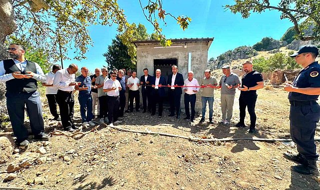 Bilecik'te içme suyu tesisi hizmete açıldı