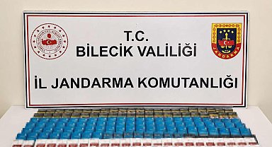Bilecik'te kaçak sigara operasyonu: 4 bin 120 adet ele geçirildi