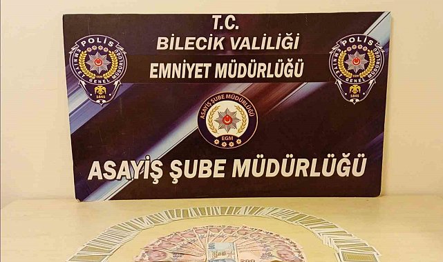 Bilecik'te kumar baskını: 7 kişiye 95 bin lira ceza