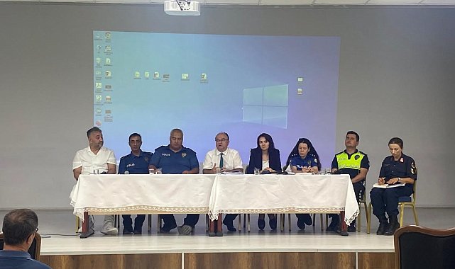 Bilecik'te okul güvenliği için toplantı