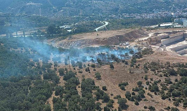 Bilecik'te ormanlık alanda başlayan yangın kontrol altına alındı