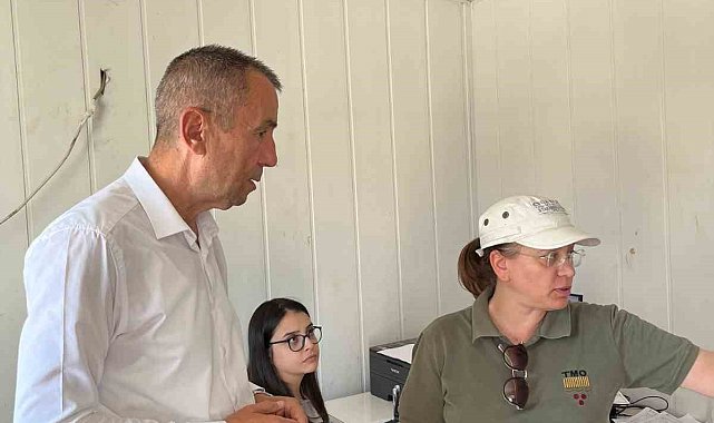 Bilecik'te TMO ürün alım noktası incelendi