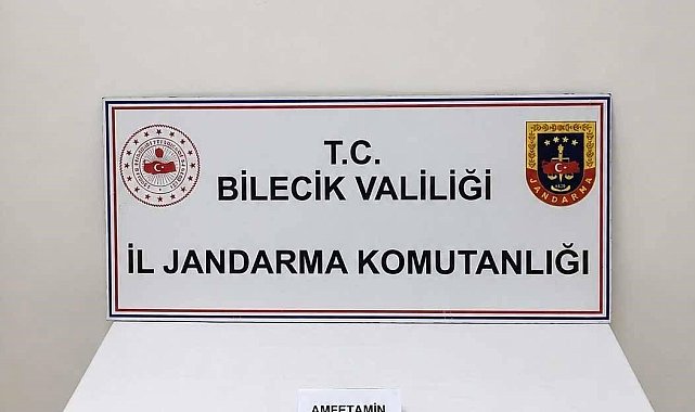 Bilecik'te uyuşturucu operasyonu: 1 şüpheli yakalandı