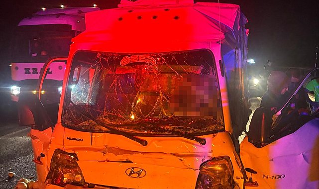 Bilecik'te yolcu otobüsü ile kamyonet çarpıştı: 1 ölü