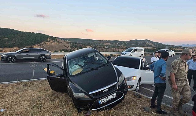 Bingöl'de trafik kazası: 3 yaralı