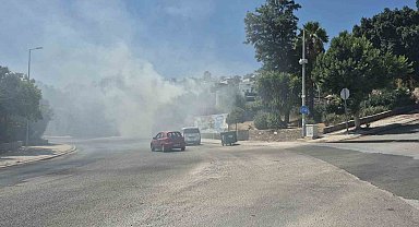 Bodrum'daki yangın büyümeden söndürüldü