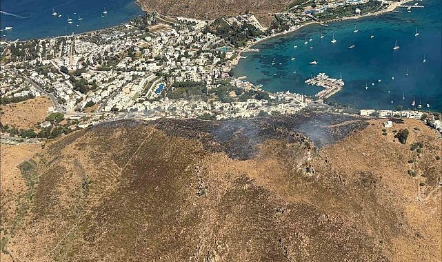 Bodrum'daki yangın kontrol altına alındı