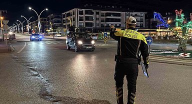 Bolu'da 1 haftada bin 771 sürücüye ceza yağdı