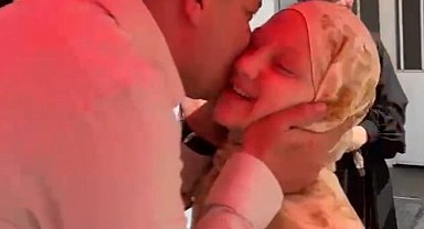Bolu'da 12 yaşındaki kızdan babasına ağlatan 'hafızlık' sürprizi