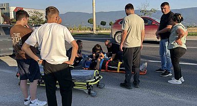 Bolu'da motosikletle otomobil çarpıştı: 2 yaralı