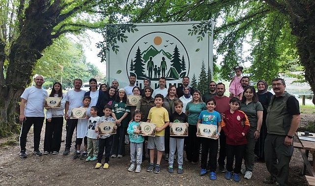 Bolulu Elif bebek ilk kampını Bartın'da yaptı