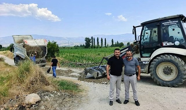 Bozdoğan'da çalışmalar sahada takip ediliyor