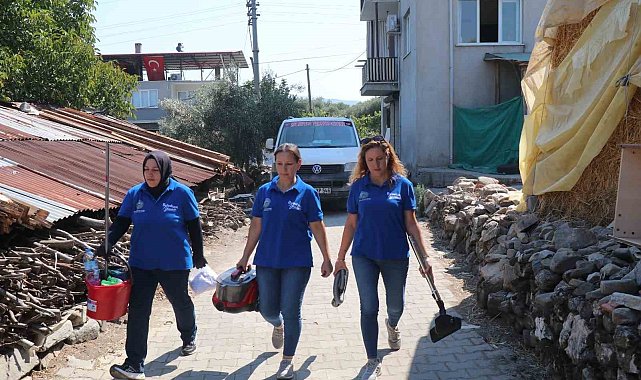 Bozdoğan'da "Belediyen yanında" ekipleri sahada