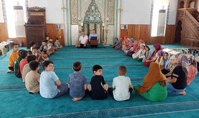 Bozdoğan'da yaz Kur'an kursu öğrencilerine bilinçlendirme seminerleri