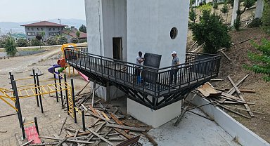 Buca Yedigöller'in kaykay parkı için çalışmalar başladı