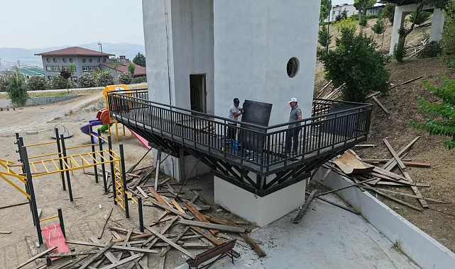 Buca Yedigöller'in kaykay parkı için çalışmalar başladı