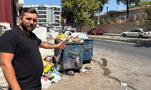 Buca'da başkan değişti, çöp manzaraları aynı kaldı