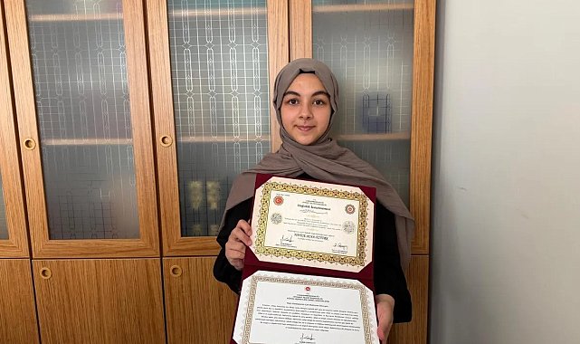 Burdur'da 11 yaşında hafızlığa başladı, 12 yaşına girmeden tamamladı