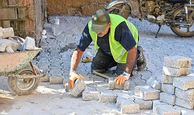 Bursa Büyükşehir'den İznik Müşküle'ye üst yapı yenilemesi