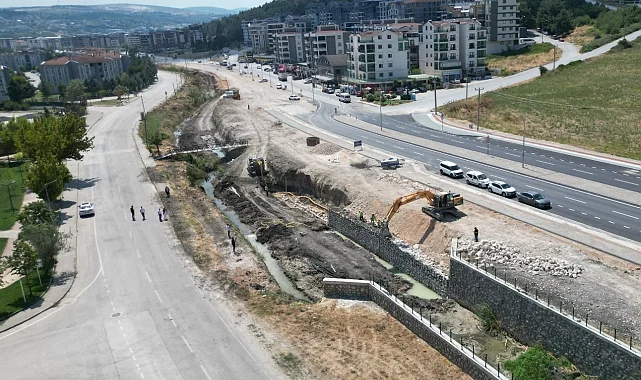 Bursa Büyükşehir'den Ürünlü Deresi'nde kapsamlı dönüşüm