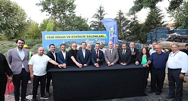 Bursa İnegöl'de Botanik Nikah Ve Etkinlik Salonlarının temeli atıldı