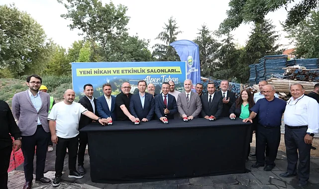 Bursa İnegöl'de Botanik Nikah Ve Etkinlik Salonlarının temeli atıldı