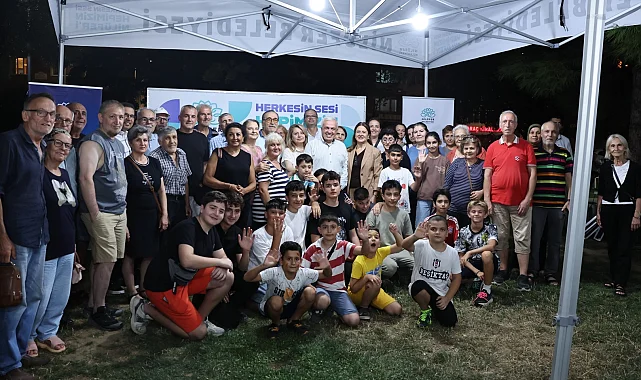 Bursa Nilüfer'de Başkan Özdemir, Esentepeliler'i dinledi