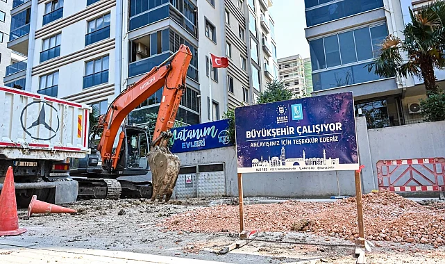 Bursa Nilüfer'in altyapısı Büyükşehir'le güçleniyor