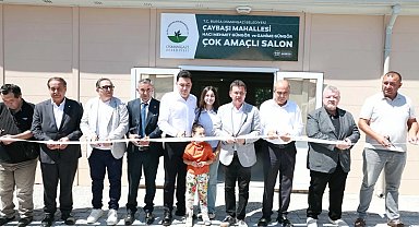 Bursa Osmangazi Belediyesi'nden çok amaçlı salon hizmeti