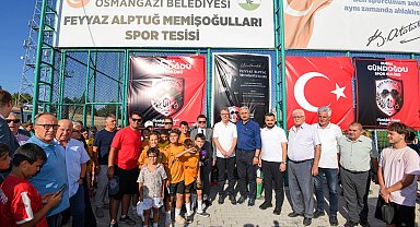 Bursa Osmangazi'den anlamlı dostluk turnuvası