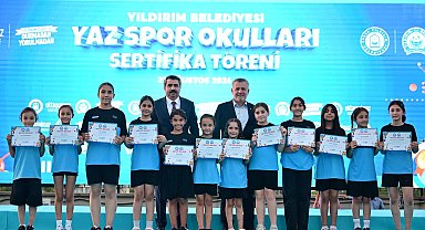 Bursa Yıldırım'da 16 branşta 36 bin 818 çocuğa spor imkanı
