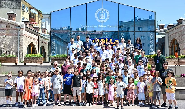 Bursa Yıldırım'da çocuklar hem öğreniyor hem eğleniyor