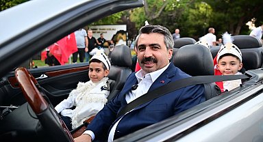 Bursa Yıldırım'da sünnet sevinci şölene dönüştü