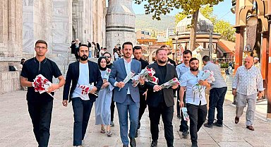 Bursa'da Ak Partili gençlerden anlamlı program