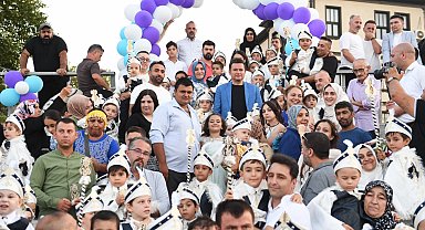 Bursa'da 40 mahalleden 200 çocuk sünnet şöleninde buluşuyor