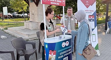 Bursa'da 'Güvenilir Gıda Mobil Uygulaması' tanıtıldı