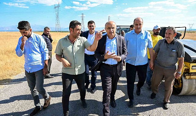 Büyükşehir, Yazıhan'da yol standardını yükseltti