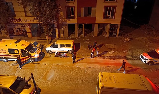 Cadde ortasında saldırıya uğrayan genç yaralandı