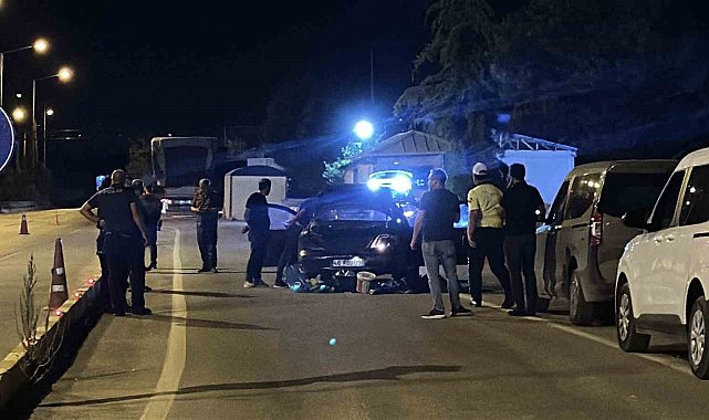 Çalıntı otomobille polisten kaçtı: 40 kilometrelik kovalamaca Burdur'da son buldu