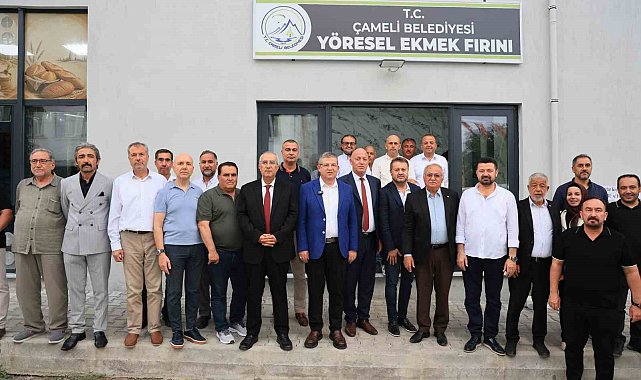 Çameli Belediyesi Yöresel Ekmek Fırını ve yatırımlar açıldı
