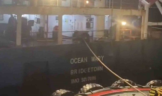 Çanakkale Boğazı'nda kuru yük gemisinde makine arızası