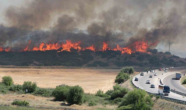 Çanakkale'de 2 günlük yangın riski