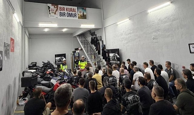 Çanakkale'de motosikletlilere denetim